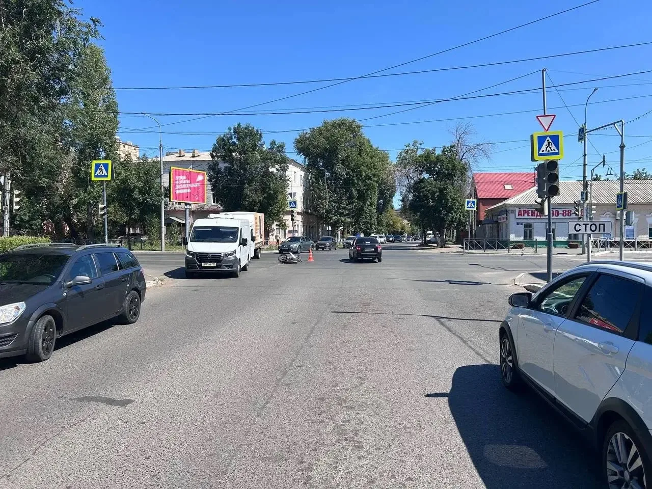 сбили подростка на питбайке 1