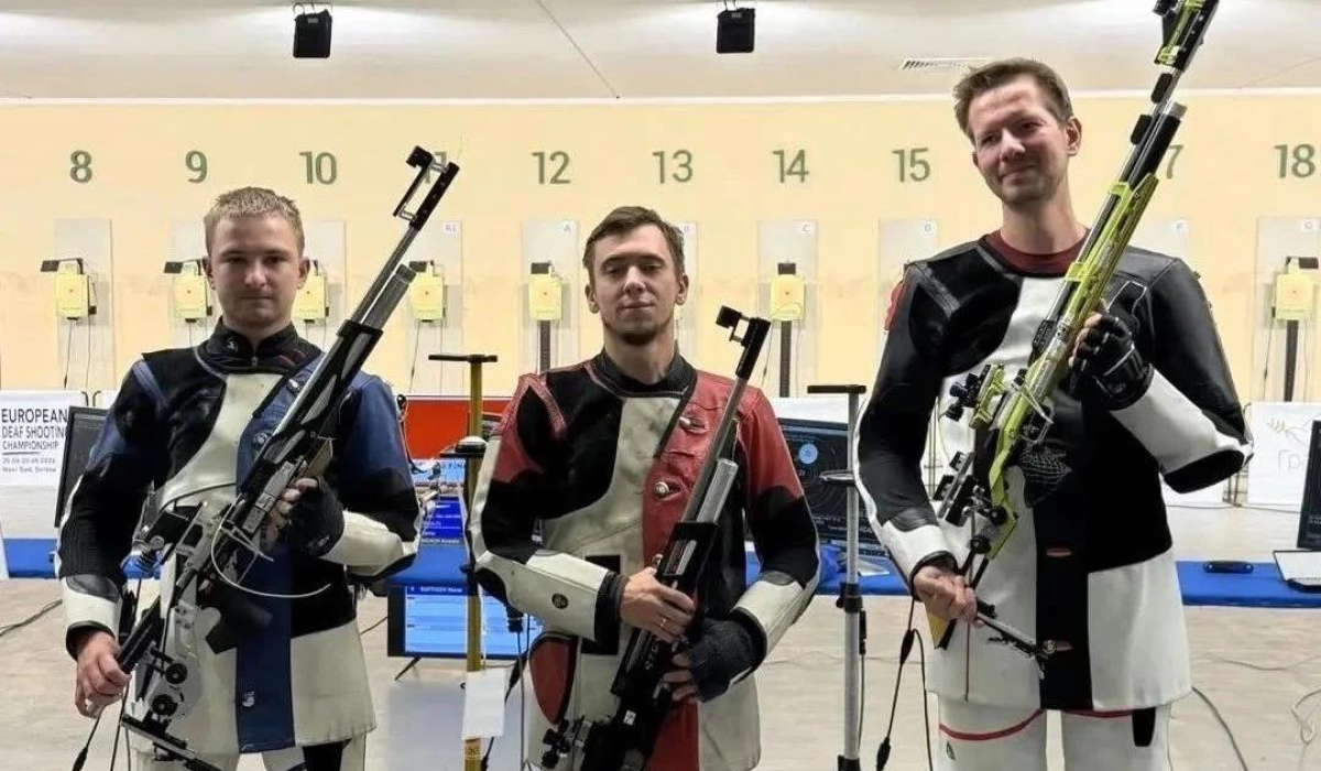 победитель чемпионата Европы по стрельбе среди лиц с нарушениями слуха