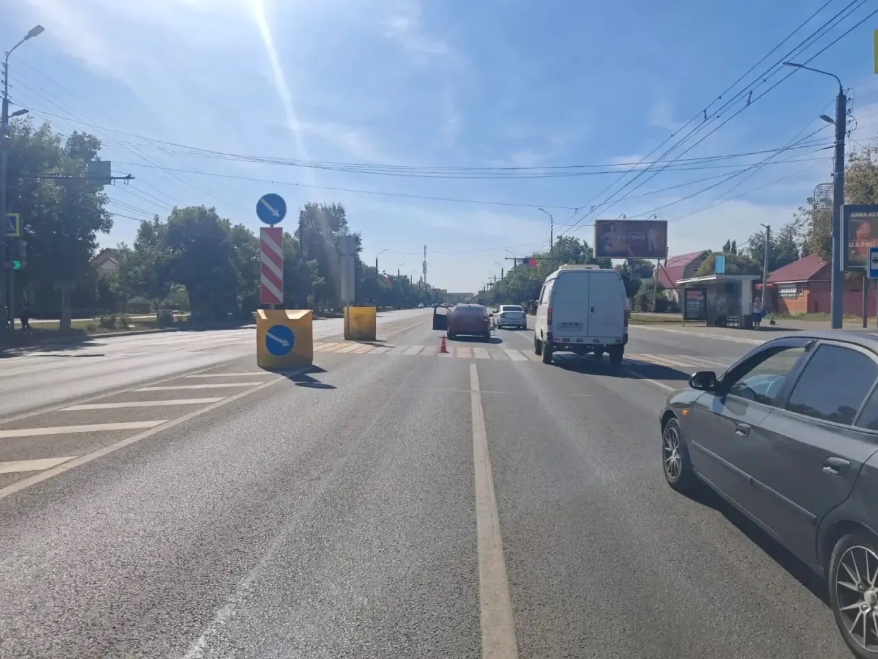 сбила велосипедиста