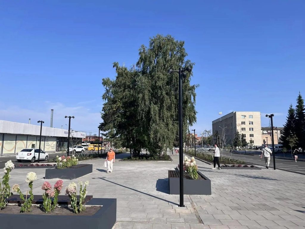 сквер имени юрия романенко Бузулук